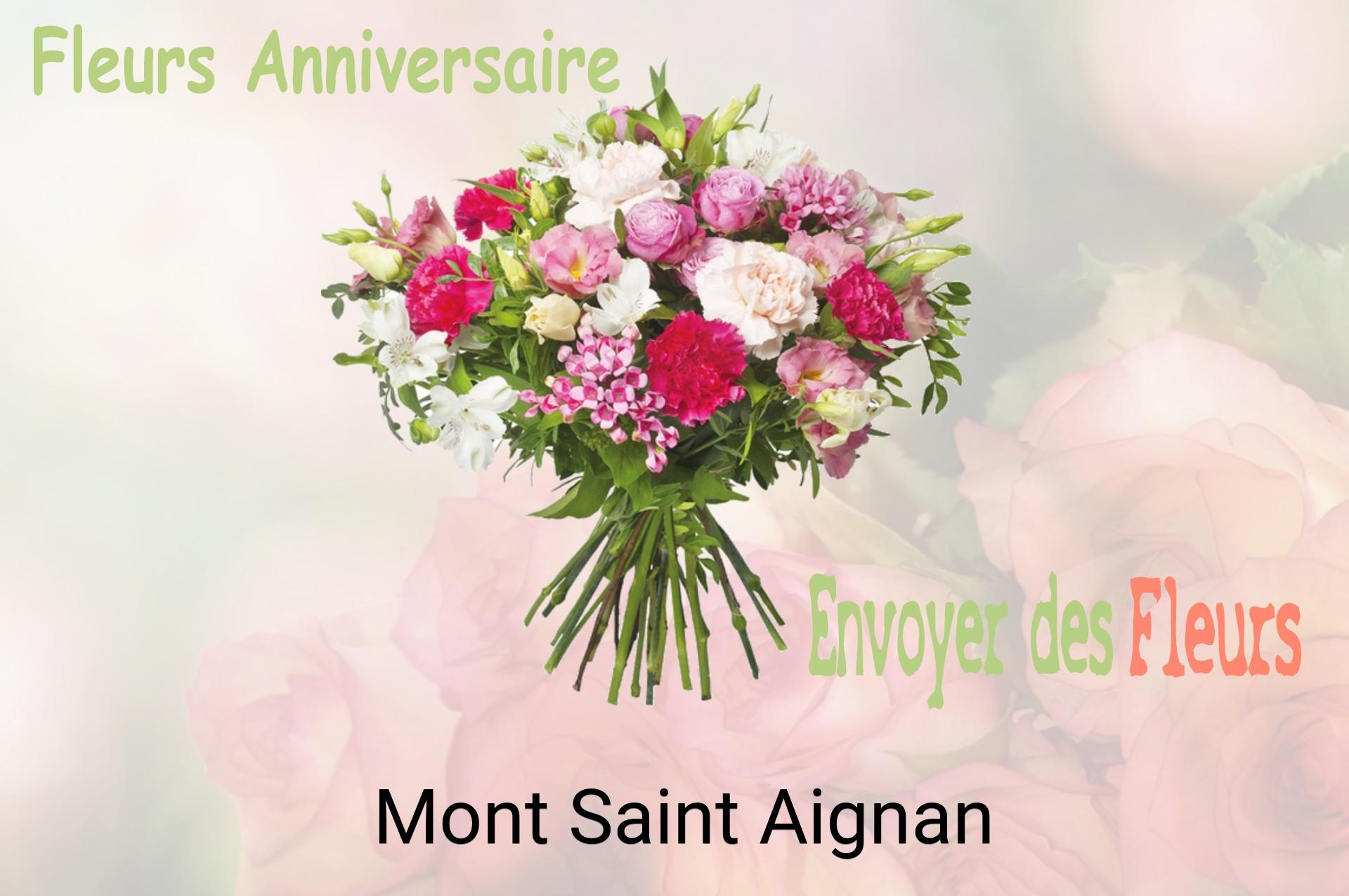 Bouquet de fleurs d’anniversaire livré à Mont-Saint-Aignan